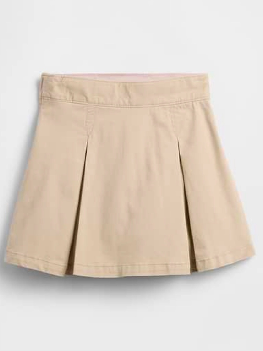 GAP Kids Khaki Pleated School Skirt